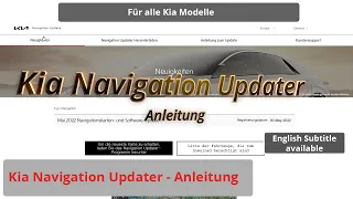 Kia Navigation Updater - Instructions (updates for all Kia models, Ceed, Proceed, EV6, Sorento, ...)