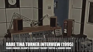 RARE Tina Turner Radio Channel Islands Interview — 1995