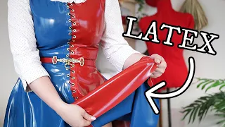 I made a LATEX dress (it's easier than you'd think!)