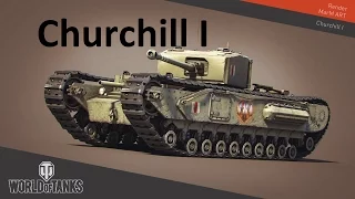 World of Tanks Replay - Churchill I, 13 kills, 3,6k dmg, (M) Ace Tanker