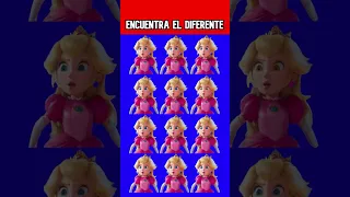 Encuentra El Emoji Diferente de Super Mario Bros La Película #shorts