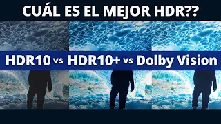 Dolby Vision vs HDR10 vs HDR10+ - EL MEJOR HDR PARA TU TELEVISOR!!