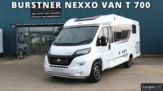 Burstner Nexxo Van T 700 Motorhome For Sale at Camper UK