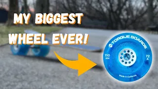 Torque Board 110mms Longboard Wheel Review: Too Big for Distance Skating?