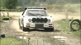 A look back at the RS 200 Group B rally car.