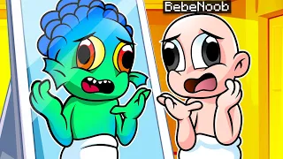 BEBENOOB SE CONVIERTE EN LUCA!!🐟😱 BEBE NOOBSI VS BEBE NOOB MINECRAFT NOOB VS PRO