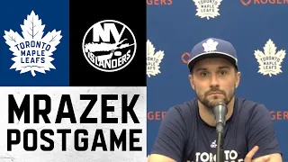 Petr Mrazek Post Game | Toronto Maple Leafs vs New York Islanders - January 22, 2022