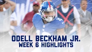 Odell Beckham Jr. Goes Off for Career-High 222 Yards! | Ravens vs. Giants | NFL Player Highlights