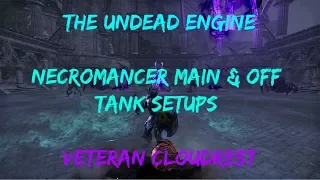 Necromancer Tank Build - Undead Engine - Veteran Cloudrest +1/+2/+3 Hard Mode | ESO Elsweyr