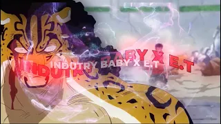 Industry Baby X E.T one piece Luffy vs Lucci