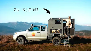 Pickup Camper: Vollzeit Leben in selbst gebauter Wohnkabine - Ep05