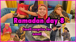 Ramadan day 8 | small surprise for ammi | sehri time | birthday coming soon | lauki halwa | vlog |