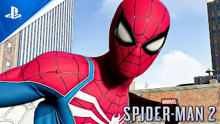 *NEW* Marvel's Spider-Man 2 PS5 Advanced Suit Gameplay Concept - Spider-Man PC MODS