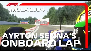 Ayrton Senna's Onboard Lap Imola 1994 | Assetto Corsa Williams FW16 V10