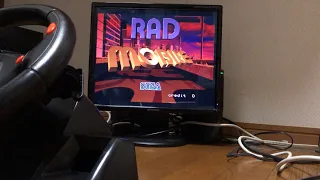 [アーケード基板] ラッドモビール RAD MOBILE [SEGA／SYSTEM32]の起動確認及びコントローラーの動作確認