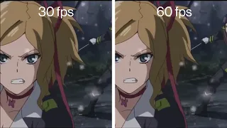 60fps Vs. 30fps (Anime)