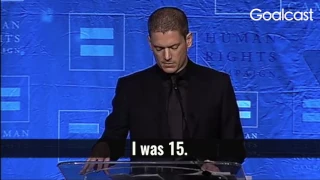 Inspiring speech of Wentworth Miller