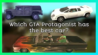 Which Gta Protagonist has the best car? Claude vs. Tommy Vercetti vs. Carl Johnson.