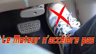 les causes de problème d'accélération moteur