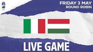 LIVE | Italy vs. Hungary | 2024 IIHF Ice Hockey World Championship | Division I - Group A