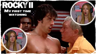 I watched ROCKY II for the first time and I liked it