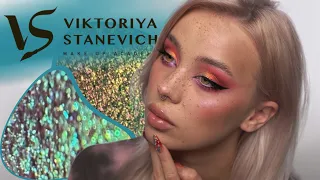 Макияжи с пигментами от Viktoriya Stanevich 🤩