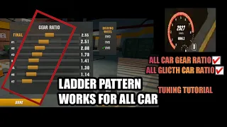 UNDERSTANDING ALL GEAR RATIO || HOW TO TUNE || GLICTH GEAR RATIO || CAR PARKING MULTIPLAYER 4.7.0