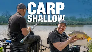 How To Catch CARP SHALLOW! | Andy May