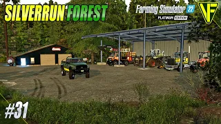 Building The Yard! | Silverrun Forest | Farming Simulator 22
