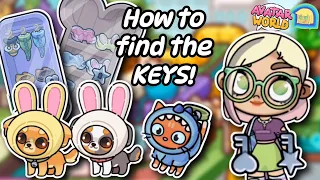 Where to Find the PET SHOP KEYS! (Avatar World gameplay with Everyone's Toy Club)