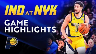 Indiana Pacers Highlights at New York Knicks (Game 2) | May 8, 2024