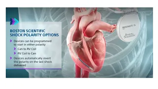 Boston Scientific Defibrillator Shock Polarity Options