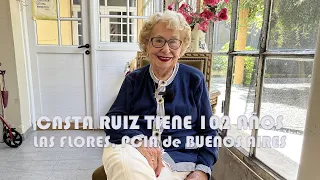 😲 Increíble!!  Casta Ruiz tiene 102 años y sigue disfrutando la vida !! 👉 Las Flores, Buenos Aires