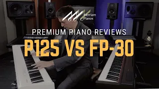 🎹Yamaha P125 vs Roland FP-30 Digital Piano Comparison, Review, & Demo🎹