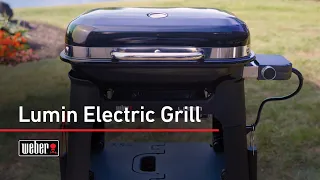Introducing the Weber Lumin Electric Grill