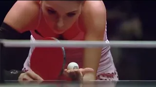 Liu Fei vs Bernadette Szocs Best Point   in Table Tennis.