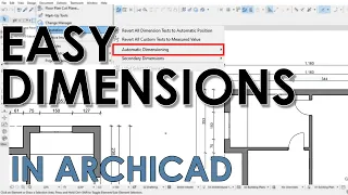 ARCHICAD Easy Dimensions - Quick Tutorial