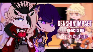 ❤️✨ Genshin Impact Reacts to Signora Death || Gacha Club || Genshin Impact