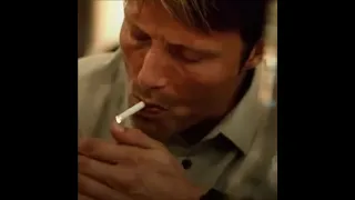 Mads Mikkelsen smoking gotta be my favourite gender. #madsmikkelsen #sigmarule #shorts #trending