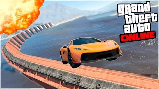 ОЧЕНЬ ДЛИННАЯ РАМПА НАД ВОДОЙ В GTA ONLINE (РАМПЫ В ГТА 5)  # 10