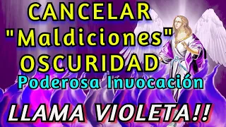 "CANCELAR MALDICIONES" LIBÉRATE en 7 Minutos!!! │ INVOCACIÓN PODEROSA LLAMA VIOLETA ✝️