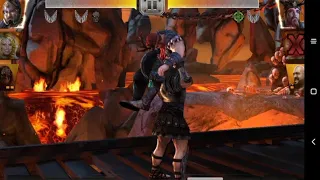 WWE immortals android iOS walkthrough part 2 level 4-6 gameplay