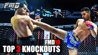 Top 3 Knockouts of FMD18: Bangkoxploitation | FMD On Patreon