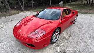 Ultra Clean Manual Ferrari 360 For Sale