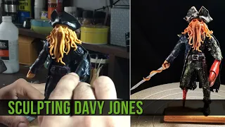 Sculpting Davy Jones | Polymer clay | Time-lapse | Ramanan Thangadurai