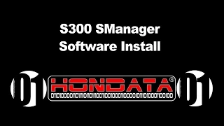 S300 Smanager Software Install