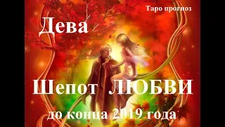 ДЕВА.  ЛЮБОВЬ.  Таро прогноз октябрь, ноябрь, декабрь  2019 года.