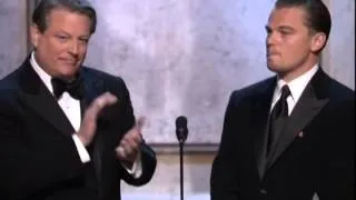 Al Gore and Leonardo DiCaprio Make an Announcement