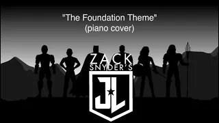 "The Foundation Theme" (piano cover) | Zack Snyder's Justice League Soundtrack