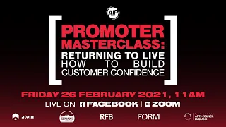 Promoter Masterclass: Returning To Live